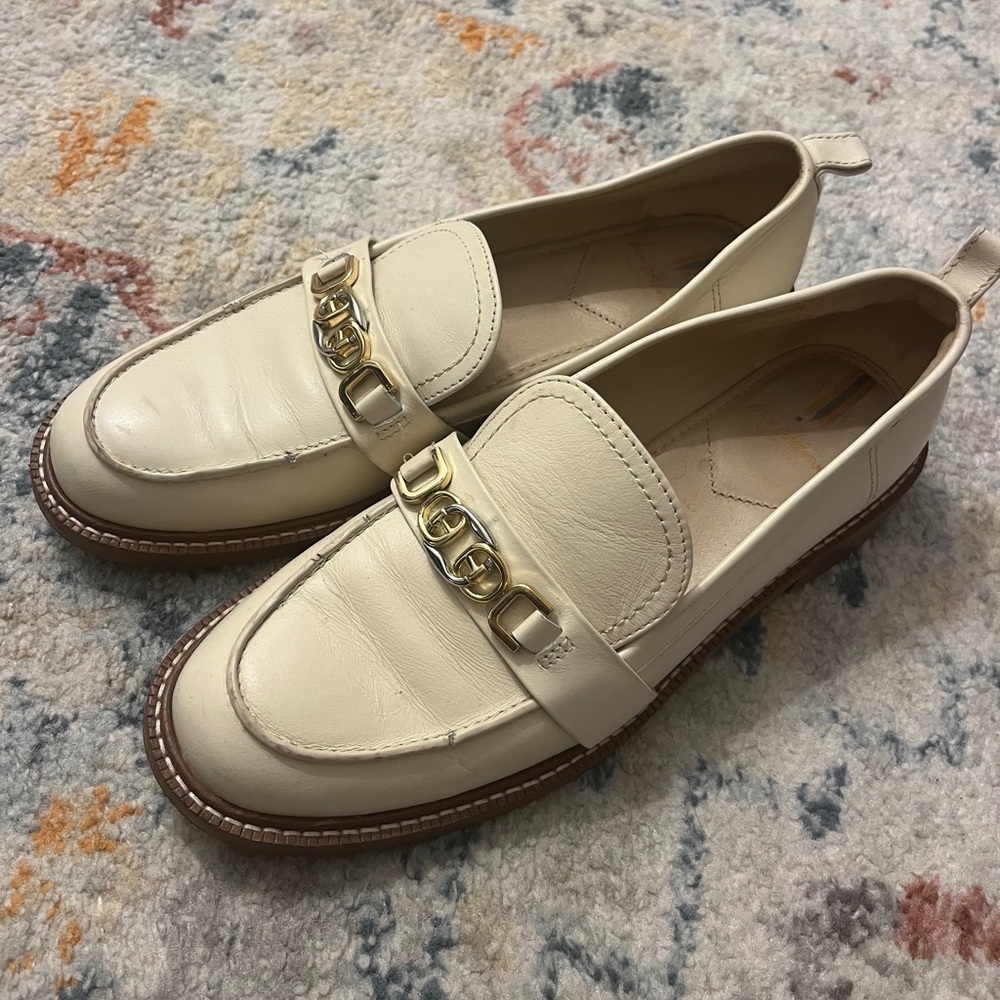 Sam Edelman White Loafer